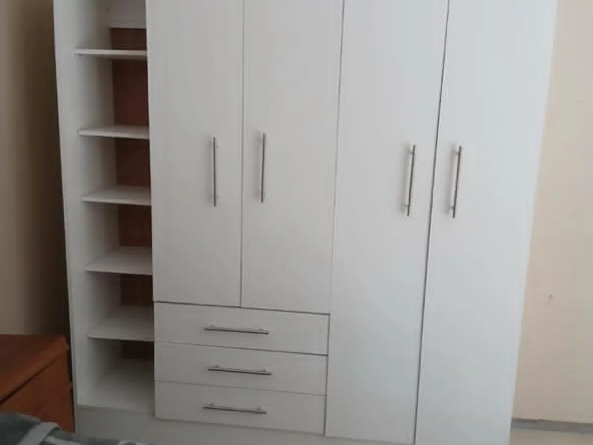 Built-in and cupboards